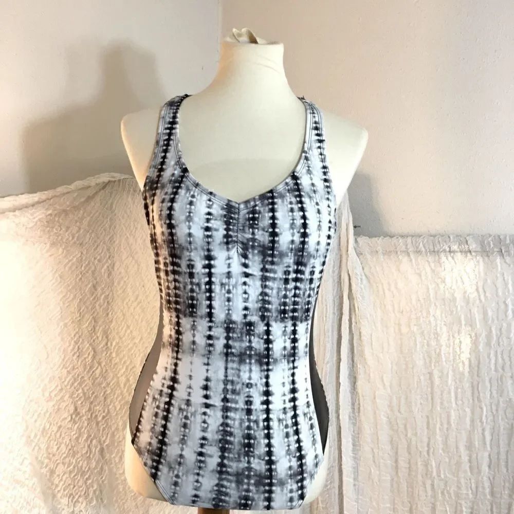 William Rast Tie Dye One Piece Swimsuit Size Small
